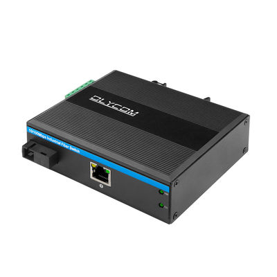 Convertisseur multimédia WDM de 20 km Ethernet rapide Réseau industriel robuste Mini taille non gérée