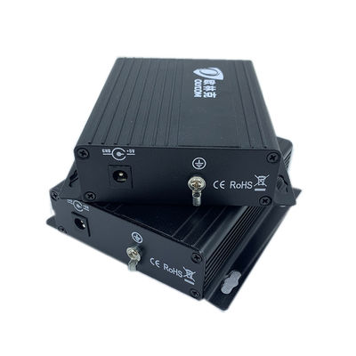 Convertisseur de média vidéo analogique avec données RS485/RS422, extension fibre SM/MM, CE, DC5V DC12V