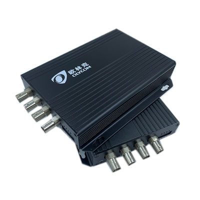 Convertisseur vidéo de caméra de vidéosurveillance BNC Convertisseur multimédia à fibre de rack monté FC Port 20KM