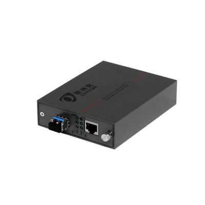 Convertisseur multimédia PoE en fibre optique 850 nm Réseau Gigabit Cage SFP multimode non géré