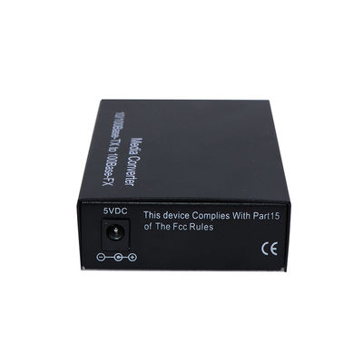 fibre optique de Sc du convertisseur 48V de médias d'Ethernet de fibre de 10/100M POE PSE double pour l'IPC