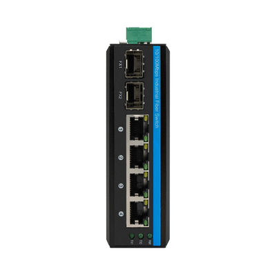 Commutateur PoE Olycom 4 ports Fast Ethernet SFP Fibre Niveau Industriel Budget 120W Utilisation Extérieure
