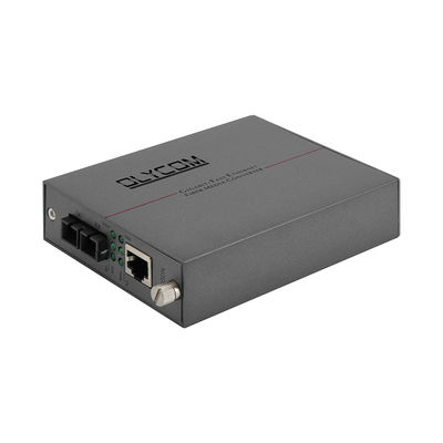 Convertisseur de média fibre optique monomode Gigabit Ethernet monté sur châssis 2U DC5V non géré CE