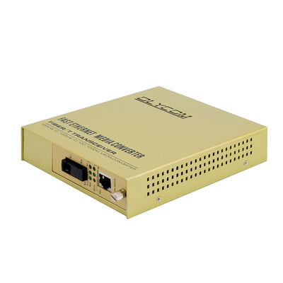 Convertisseur WDM 10/100 Mbps Extendor de cuivre à fibre de support non géré CE