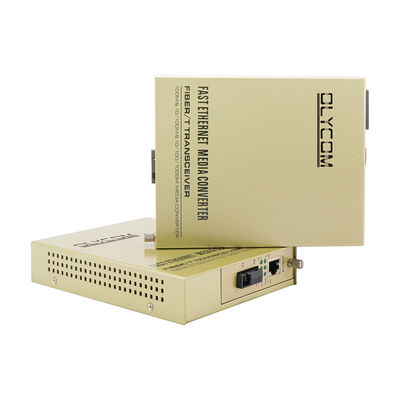 Convertisseur WDM 10/100 Mbps Extendor de cuivre à fibre de support non géré CE