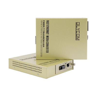 Convertisseur multimédia à fibre Ethernet à cœur unique WDM 1310/1550nm 220V entrée CA non gérée
