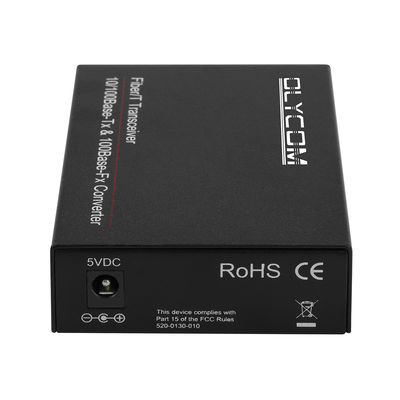 2 ports Gigabit Ethernet Convertisseur de médias Duplex non géré Single-mode Multimode Port SC
