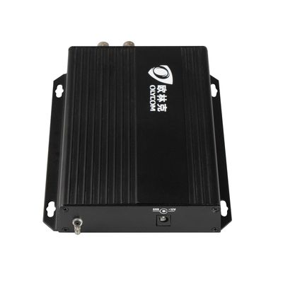 Extendeur fibre optique 3G-SDI avec boucle locale de données RS485, 1 entrée SDI, 2 sorties SDI, CE