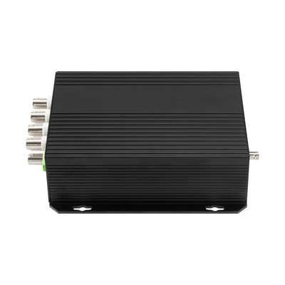 8 ports de vidéosurveillance vidéo audio Ethernet contact sec Convertisseur multimédia en fibres Bidi D5V2A