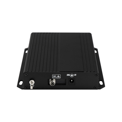 Fibre analogue des données 10/100M Ethernet Media Converter DC5V 40km FC de Bidi RS232 de vidéo