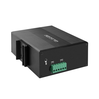 12 ports Commutateur Ethernet industriel géré avec 2.5G Fibre ERPS Ring L2 Gérable