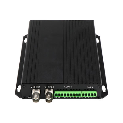 Convertisseur Média Fibre ST Audio RS422 RS485 Vidéo Équilibré DC5V 2A 30km CE